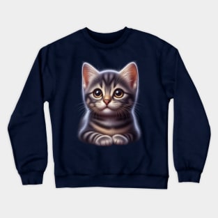 little cat Crewneck Sweatshirt